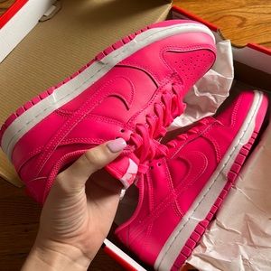 Nike dunk hyper pink size 5.5 women